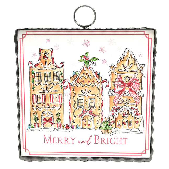 Mini Art Sweet Seasons Gingerbread Village
