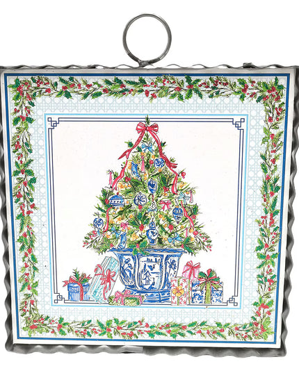 Mini Art Chinoiserie Potted Tree