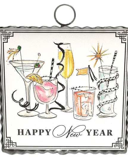 Mini Art "Happy New Year" Glasses