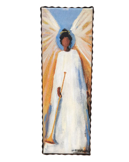 Gilded Trumpet Angel