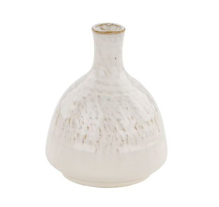 Stoneware Budvase 4.5" Beige