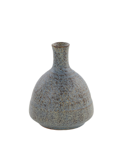 4.5" x 3.75" Blue Terracotta Vase