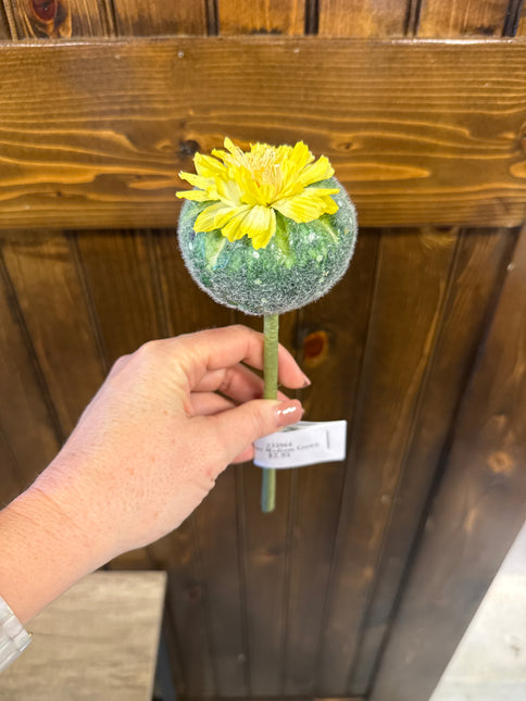 Faux Blooming Cactus Stems