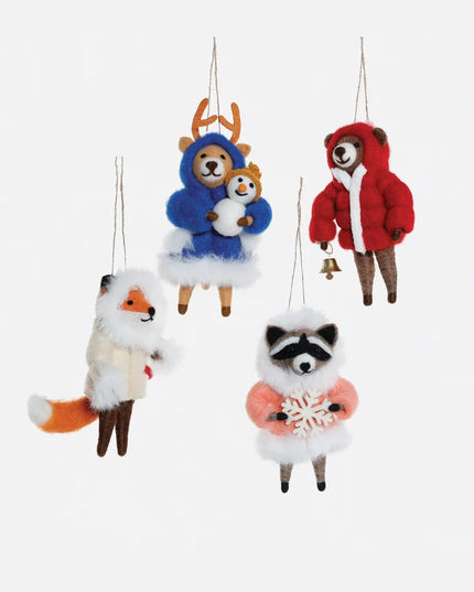 Winter Animal Ornament
