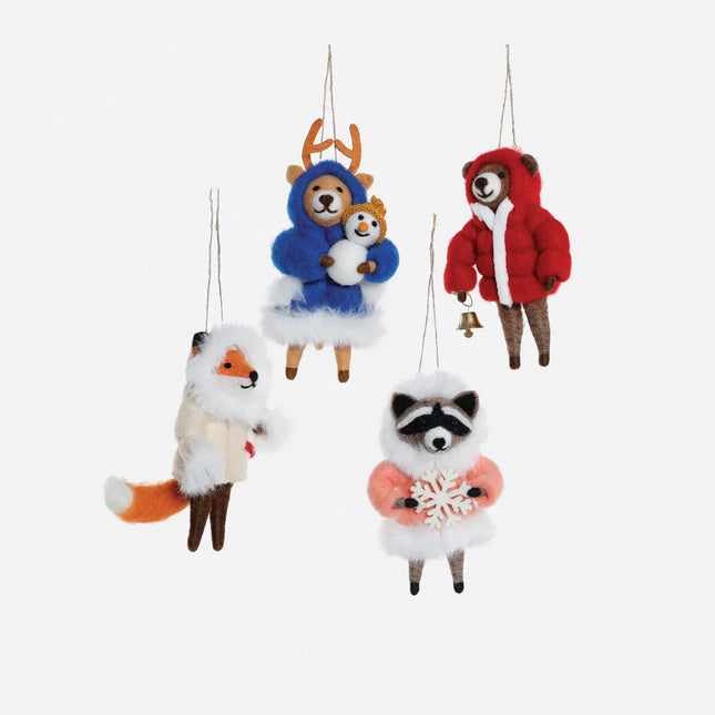 Winter Animal Ornament
