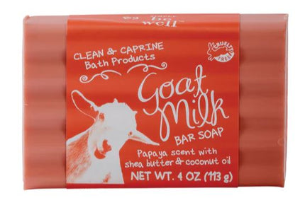 Goat Milk & Papaya 4oz Bar Soap