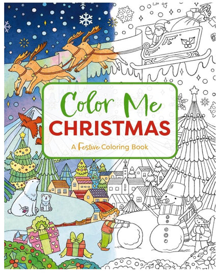 Color Me Christmas Book