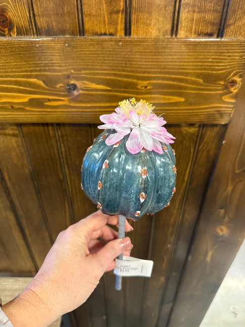 Faux Blooming Cactus Stems