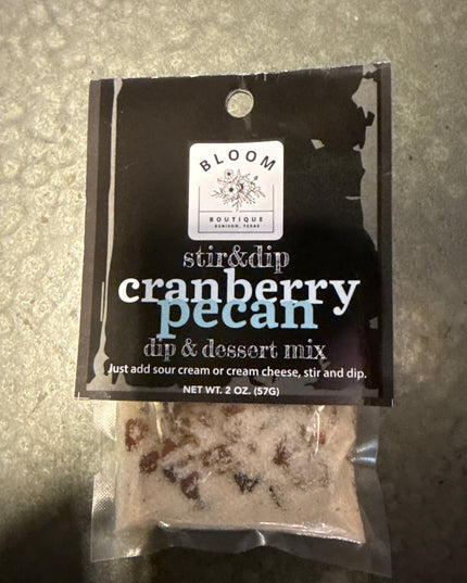 Cranberry Pecan Dip Mix