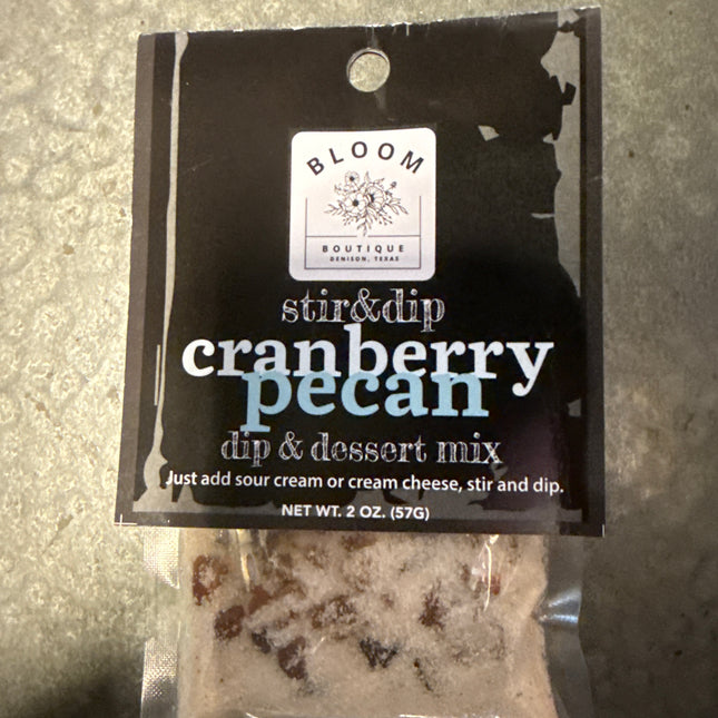 Cranberry Pecan Dip Mix