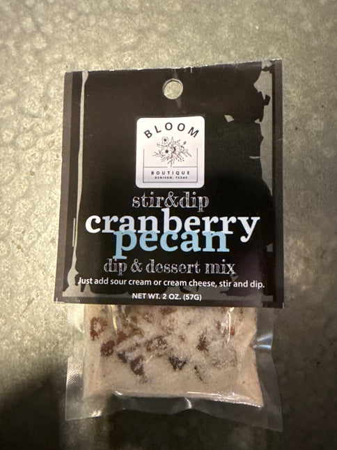 Cranberry Pecan Dip Mix