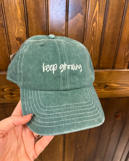 Baseball Cap Garden Theme
