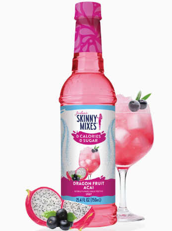 Sugar Free Dragonfruit Acai Syrup