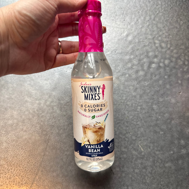 Vanilla bean sugar free syrup