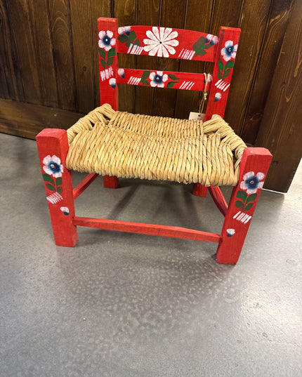 Handmade Tule Chair Red