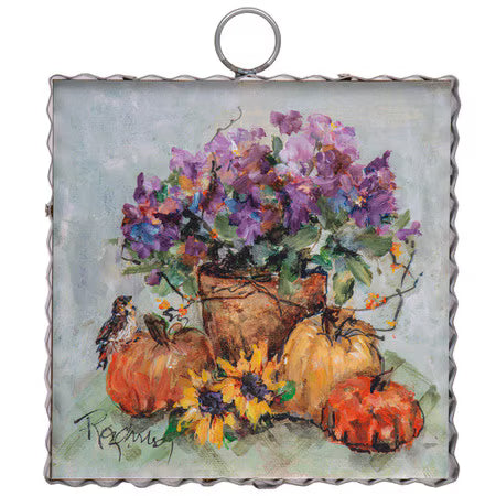 Mini Art Lavender Mums