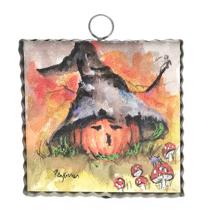 Mini Art Jack O Lantern Witch