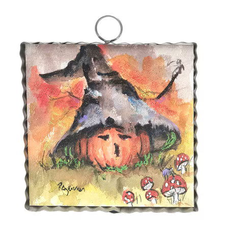 Mini Art Jack O Lantern Witch