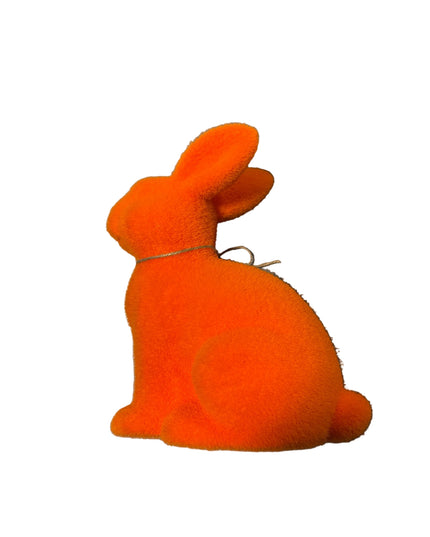 Flocked Sitting Rabbit