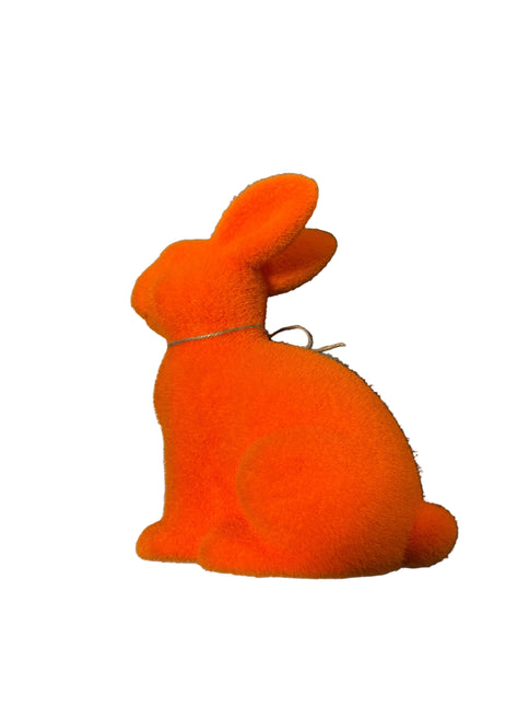 Flocked Sitting Rabbit