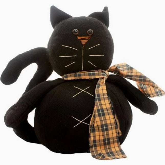 Black Cat Doll 10"