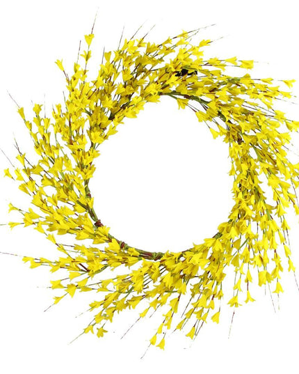 30" Forsythia Wreath