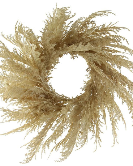 Pampas Grass Plume Wreath