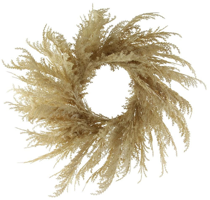 Pampas Grass Plume Wreath