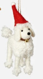 Wool Dog Ornament Assorted