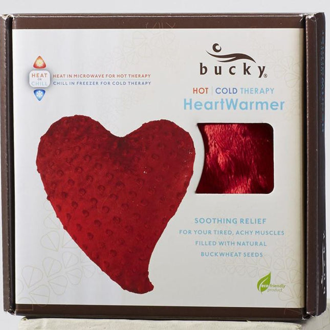 Hot/Cold Small Heartwarmer Red Minky