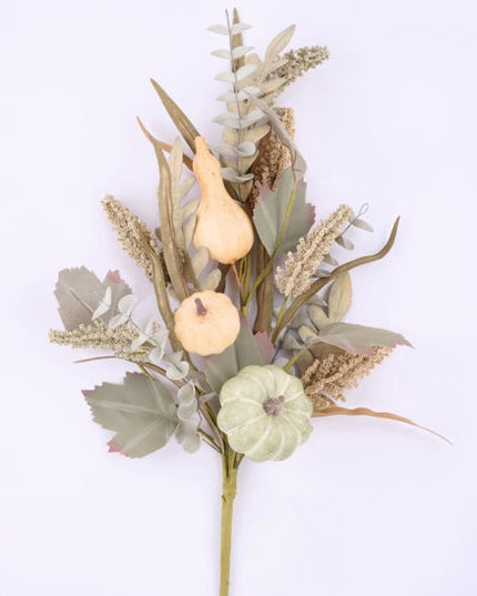 Pumpkin Gourd Spray Sage