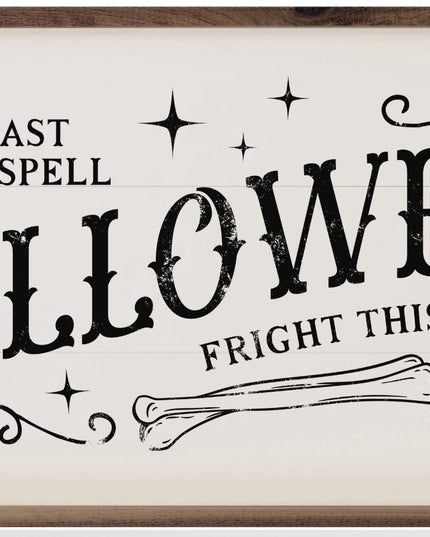 24"x12" Kendrick Sign Cast A Spell
