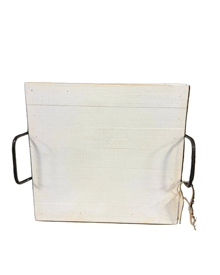 Wooden Riser Tray White