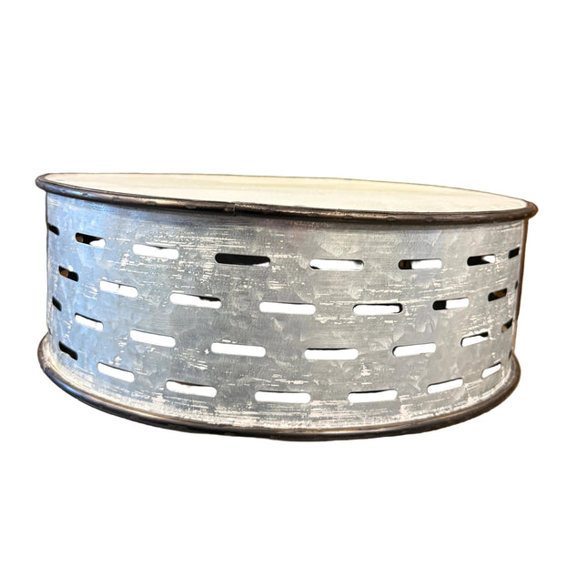 Round Tin Tray