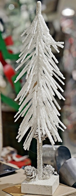 12" Mini Snowy Tree