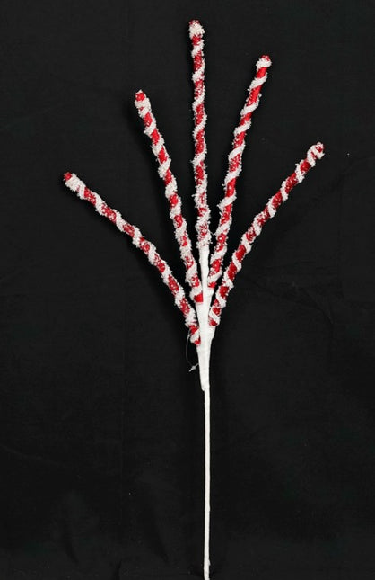 24" Velvet Peppermint Stem
