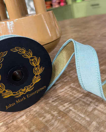 Dupioni DBL Fused Aqua-1x10yd