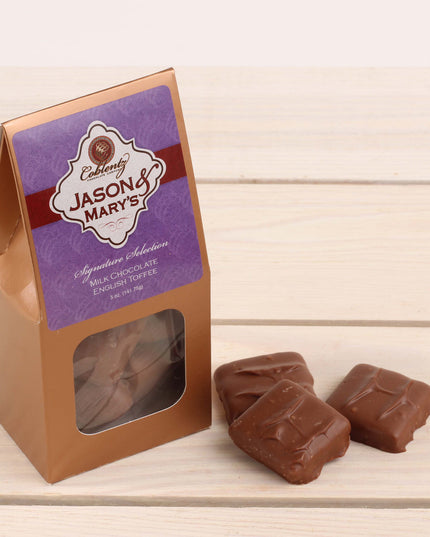 Signature Chocolate Milk Chocolate English Toffee 5 oz box