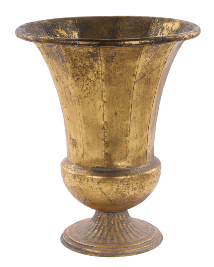 15" x 12" Diameter Compote Antique Gold
