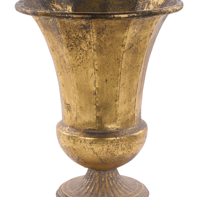15" x 12" Diameter Compote Antique Gold