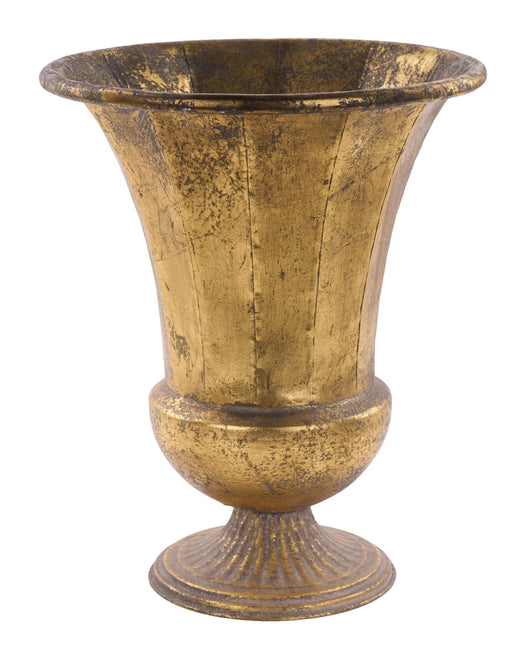 15" x 12" Diameter Compote Antique Gold