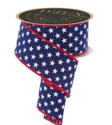 2.5" X 10yd Stars Stripes Fused