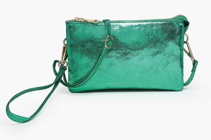 Riley Metallic Crossbody