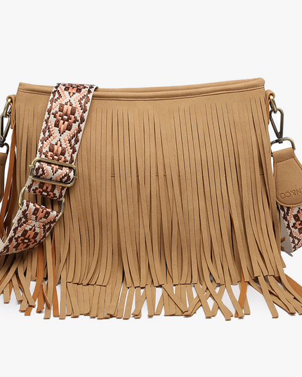 Sadie Fringe Crossbody by Jen & Co