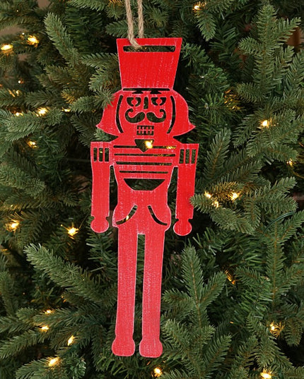 Metal Nutcracker Ornament