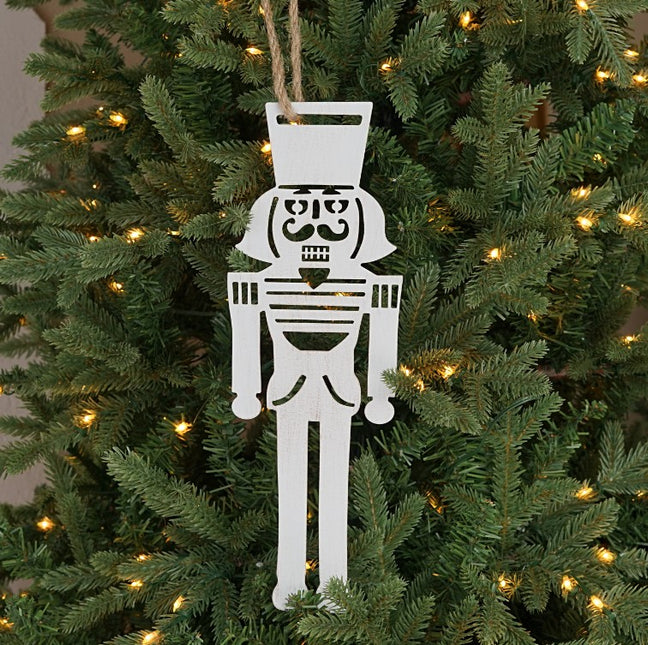 Metal Nutcracker Ornament