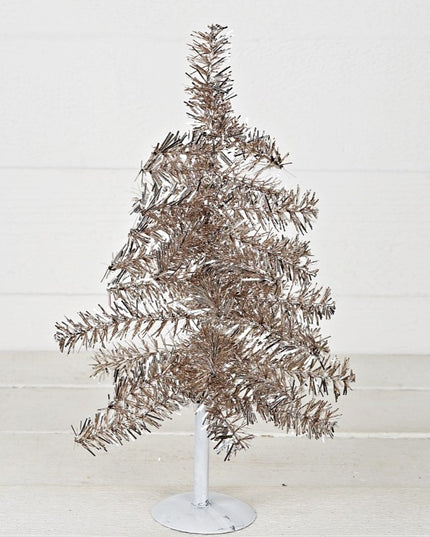 Glittered Tinsel Tree