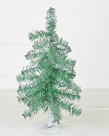 Glittered Tinsel Tree