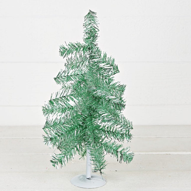 Glittered Tinsel Tree