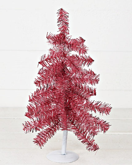 Glittered Tinsel Tree